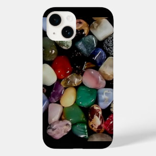 Farbenfrohe Gem Stones Case-Mate iPhone 14 Hülle