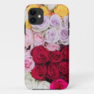 Farbenfrohe gemischte Rosen Case-Mate iPhone Hülle