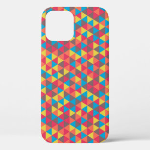 Farbenfrohe geometrische Dreiecke Muster Case-Mate iPhone Hülle