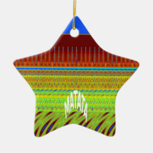 Farbenfrohe geometrische Motive Kunstdrucken Keramik Ornament
