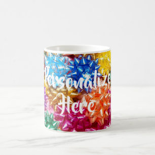 Farbenfrohe Geschenkbeutel Party präsentieren Boge Kaffeetasse