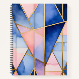 Farbenfrohe gestanzte Glas Art Spirituosen Noteboo Notizbuch