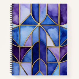 Farbenfrohe gestanzte Glas Art Spirituosen Noteboo Notizbuch