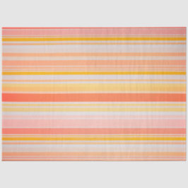 Farbenfrohe gestreifte Stoffgewebe Gewebe Seidenpapier