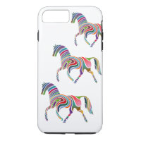 Farbenfrohe Girly Fantasy Horse