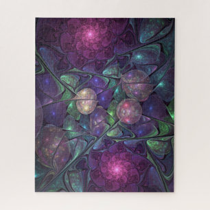 Farbenfrohe Glitterwochen Modernes Abstraktes Frak