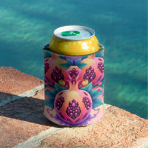 Farbenfrohe Granatapfel