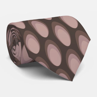 Farbenfrohe Groovy Retro 70er Pattern Neck Tie Krawatte