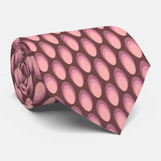 Farbenfrohe Groovy Retro 70er Pattern Neck Tie Krawatte