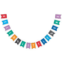 Farbenfrohe "Hallo Kleines" Babyparty