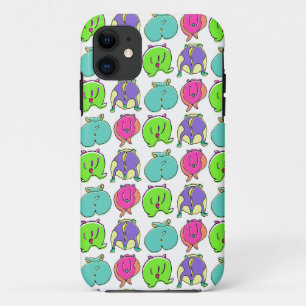 Farbenfrohe Hamster-Hintern-Muster Case-Mate iPhone Hülle