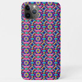 Farbenfrohe Handyhülle mit einem lebendigen geomet Case-Mate iPhone Hülle