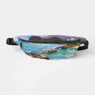 Farbenfrohe Hawaiian Ko’Olina Beach Hipster Bag Bauchtasche
