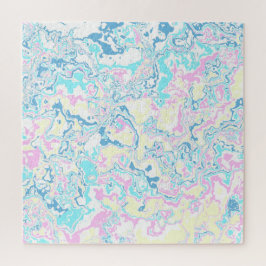 Farbenfrohe helle Pastel Groovy Boho Abstrakter Ma