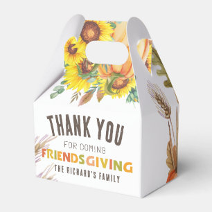 Farbenfrohe Herbstaufführung Erntedank Dinner Part Geschenkschachtel