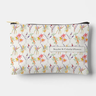 Farbenfrohe Herbstblumen, florale Herbstpracht Zubehörtasche