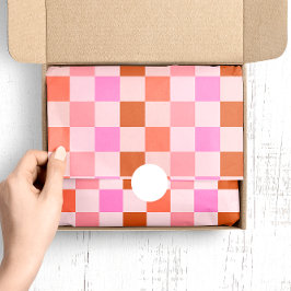 Farbenfrohe Herbstfallprüfung Seidenpapier