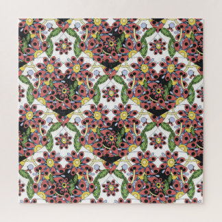 Farbenfrohe Herzen, nahtlos romantisches Muster.