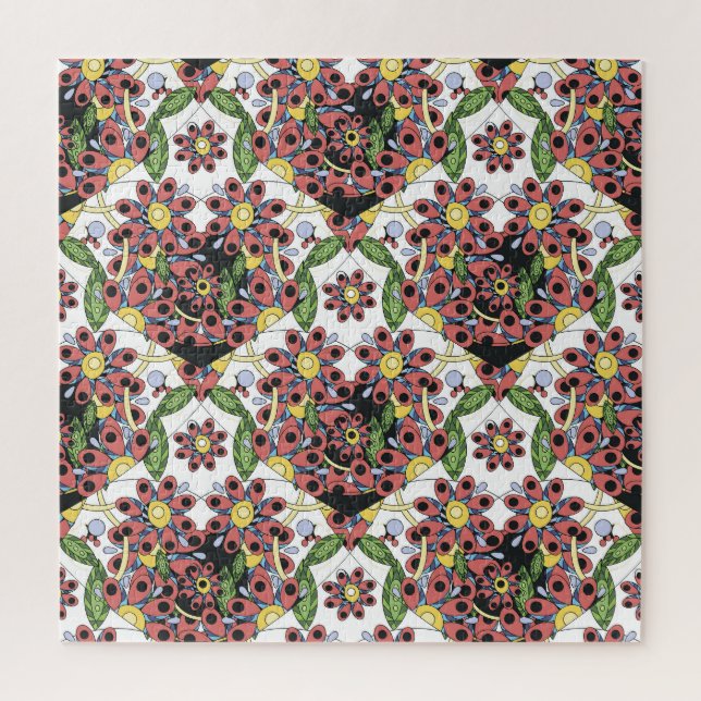 Farbenfrohe Herzen, nahtlos romantisches Muster. (Vertikal)