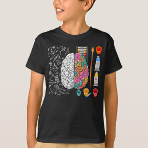 Farbenfrohe Hirnchirurgin Wissenschaftler Künstler T-Shirt