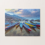Farbenfrohe Holzboote Phewa Lake Nepal Reise<br><div class="desc">Dieses Thema beinhaltet ein buntes Holzboot am Phewa-See in Nepal #travel #adventure #lake #nepal #outdoor #countryside #country #tourism #tourism #nature #nature #nature #gift #gift #puzzle #puzzles #jigsaw #jigsaw #jigsawpuzzle #fun #games #games #games #country #ship #boat #transport #touration #Reflektion #tranquil #destination</div>