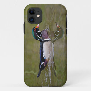 Farbenfrohe Holzente Case-Mate iPhone Hülle