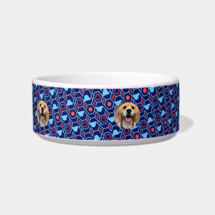Farbenfrohe Hunde Mama Individuelle Name Hund Vate Napf