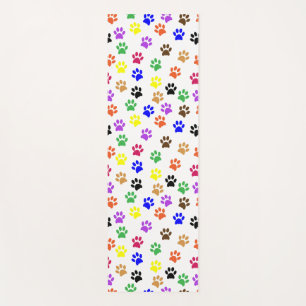 Farbenfrohe Hundespuppe Prints Yoga Mat Yogamatte