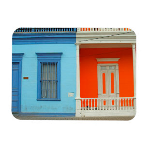 farbenfrohe Iquile Street Magnet