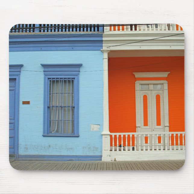 farbenfrohe Iquile Street Mousepad (Vorne)