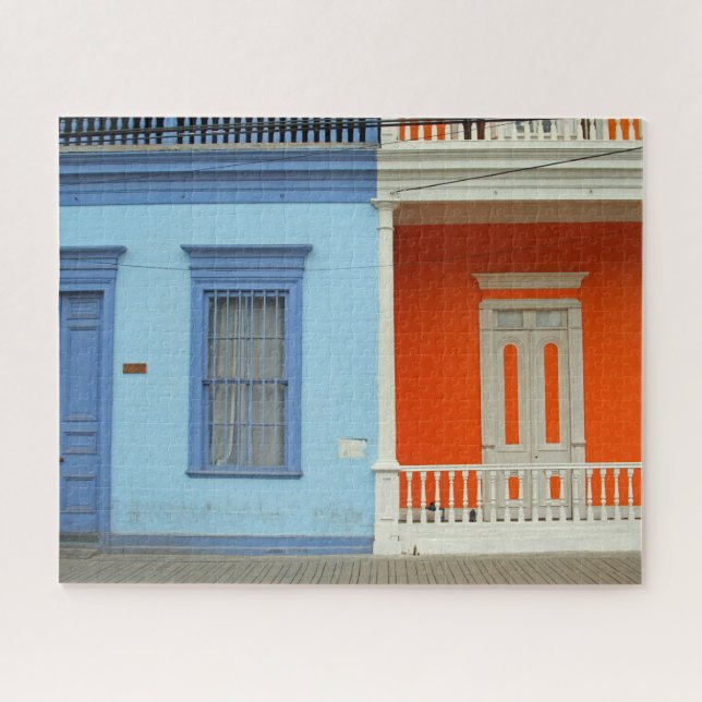 Farbenfrohe Iquique Straße 520-pc (Horizontal)