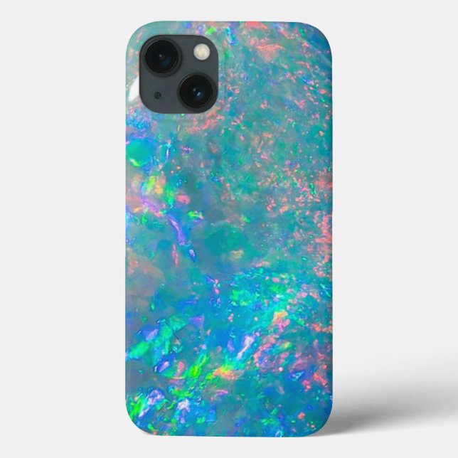 Farbenfrohe Iridescent Opal | Abstrakter Fall Case-Mate iPhone Hülle (Rückseite)