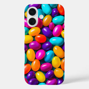 Farbenfrohe Jelly Bean Art iPhone Case