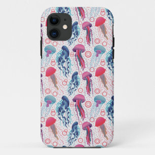 Farbenfrohe Jelly-Fische Case-Mate iPhone Hülle