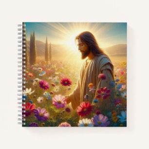 Farbenfrohe Jesus Notizbuch! Notizbuch