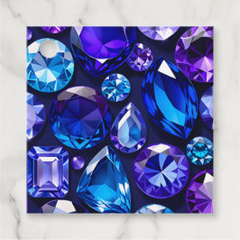 Farbenfrohe Jewel Art Gift Tags Geschenkanhänger