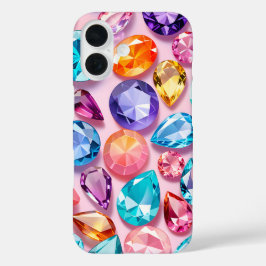 Farbenfrohe Jewel Art iPhone Case
