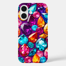 Farbenfrohe Jewel Art iPhone Case