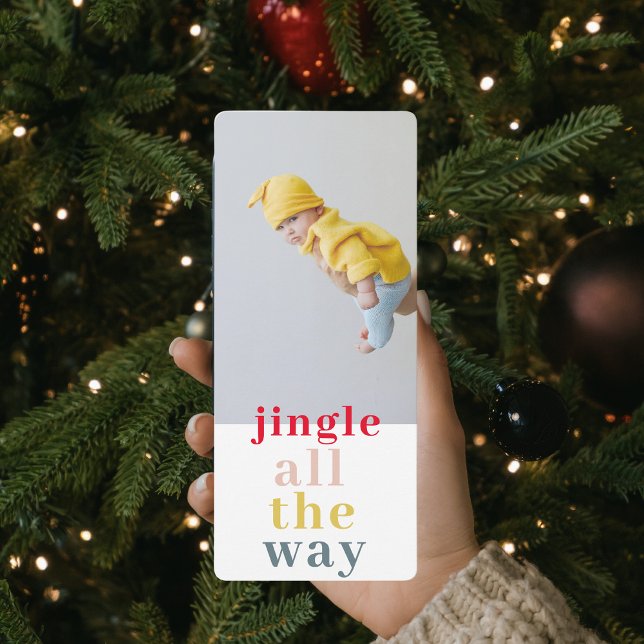 Farbenfrohe Jingle mit Foto (Von Creator hochgeladen)