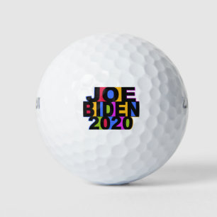 Farbenfrohe JOE BIDEN 2020 Golfbälle