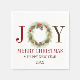Farbenfrohe JOURD KREath Personalisiert Holiday Na Serviette