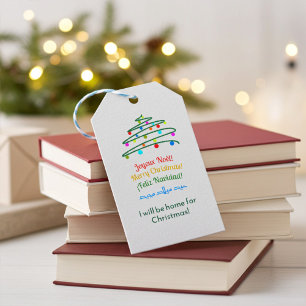 Farbenfrohe Joyous International Frohe Weihnachtsb Geschenkanhänger