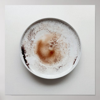 Farbenfrohe Kaffeebauten Textur abstrakte Kunst 19 Poster