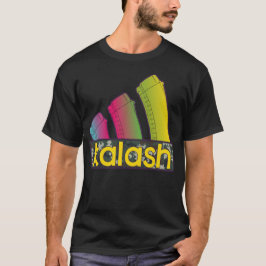 Farbenfrohe Kalash drei AK-Sturmgewehr-Zeitschrift T-Shirt