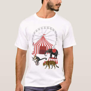 Farbenfrohe Karnevalsfestspiele Thementiere Große  T-Shirt