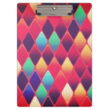 Farbenfrohe Karo-Muster