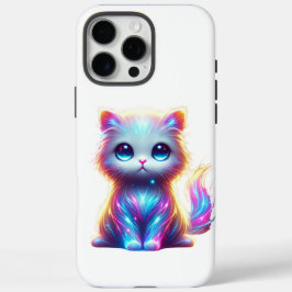 Farbenfrohe Katze iPhone 16 Pro Max Hülle