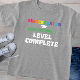 Farbenfrohe Kindergartenschranke abgeschlossen Kin T-Shirt