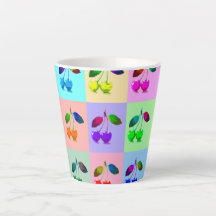 Farbenfrohe Kirchen - Pop Art