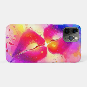 Farbenfrohe Kiss Splash Design Case-Mate iPhone Hülle